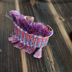 Stella & Dot Fringe Cuff